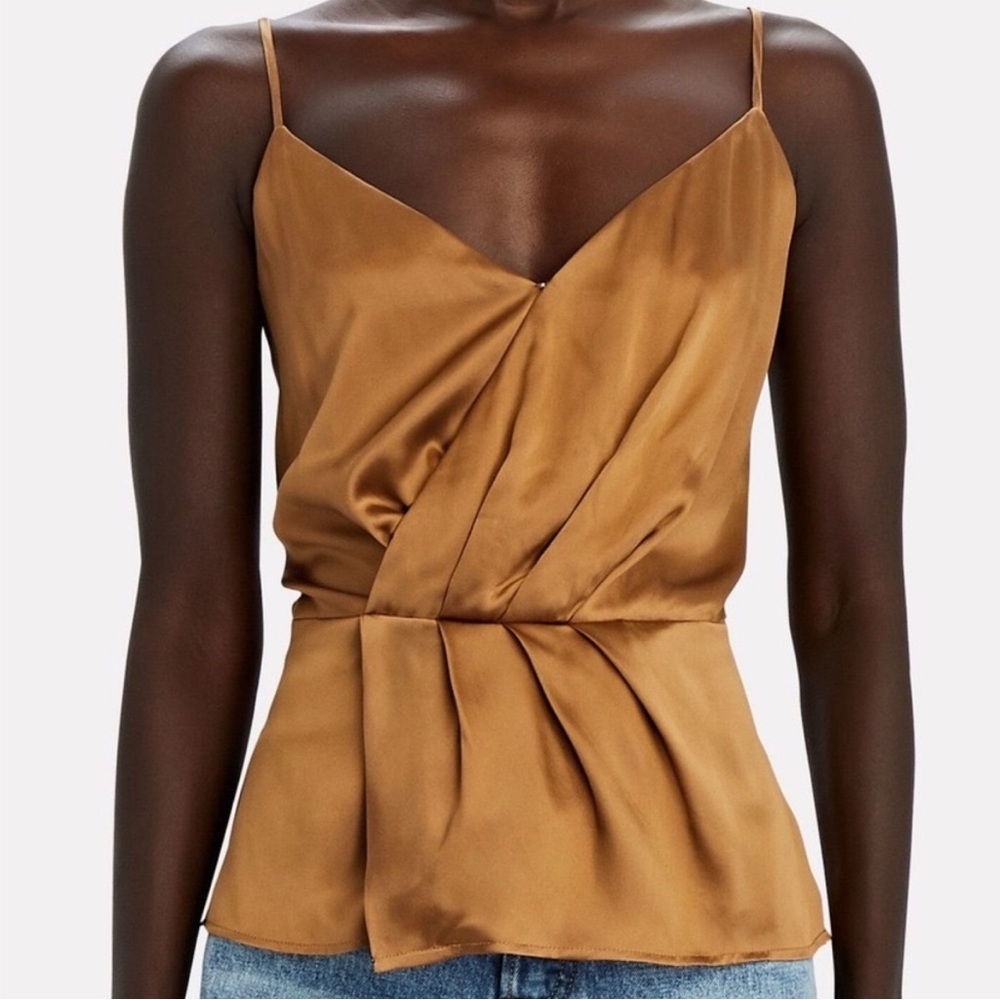L'AGENCE Chiara Silk top - Picture 2 of 10